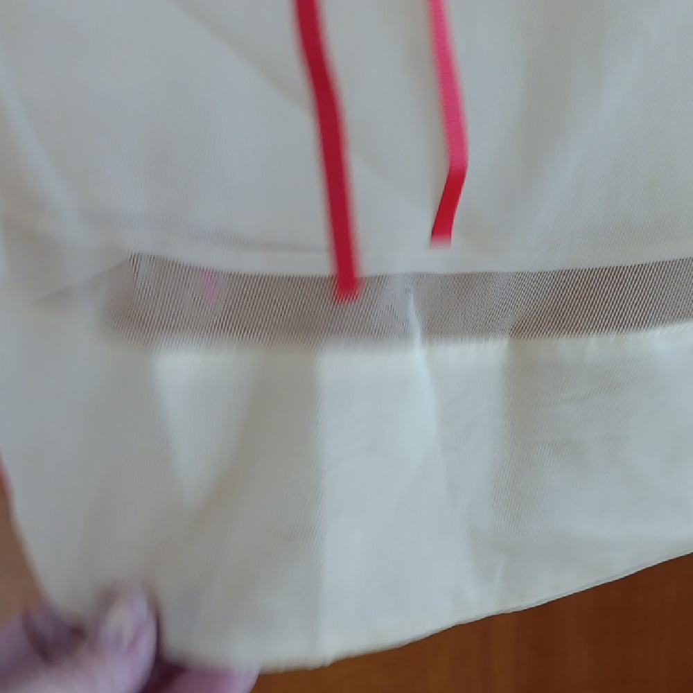 Maeve Cream and Red A-Line Midi Skirt - Picture 7 of 7
